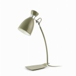 RETRO lampa stołowa zielona 20004 faro