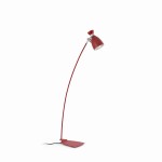Czerwona lampa podłogowa RETRO 20009 faro
