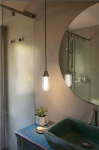 Lampa wisząca łazienkowa LED Brume 40078 FARO 
