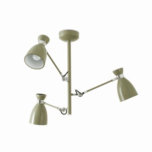 RETRO Zielona lampa sufitowa  20007 faro