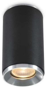 Oprawa sufitowa natynkowa Rock Gu10 black