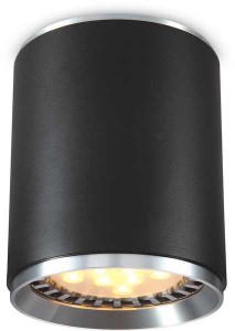 Oprawa sufitowa natynkowa Rock AR111 black