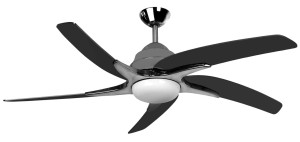 Wentylator sufitowy VIPER PLUS 54" - Grafitowy-Czarne łopaty