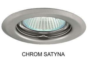 OPRAWA OKRĄGŁA STAŁA CHROM SATYNA