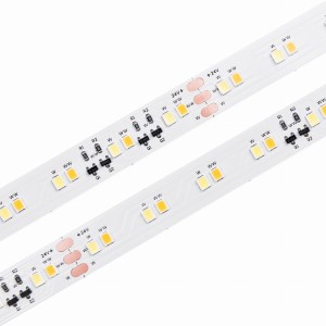 Taśma LED 2835 600 CCT CCS zmienna temperatura barwowa, 3 oz miedzi!