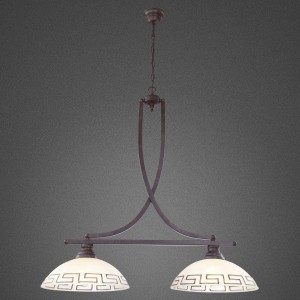 Lampa wisząca GLOBO RUSTICA 6884-2