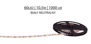 TAŚMA PREMIUM+ 12V FLEX SMD2835 60 LED 4000-4500K