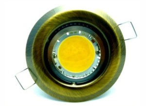 OPRAWA SUFITOWA STAŁA MOSIĄDZ ANTYCZNY 5W