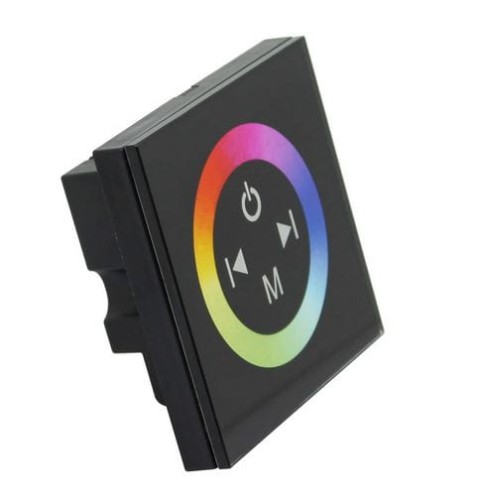 NAŚCIENNY DOTYKOWY SZKLANY STEROWNIK RGB CLN 2