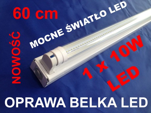 OPRAWA BELKA LED 60CM 1x10W