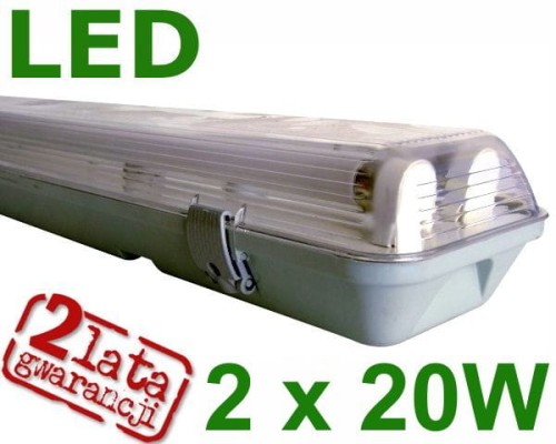 OPRAWA HERMETYCZNA LED IP65 2X 20W