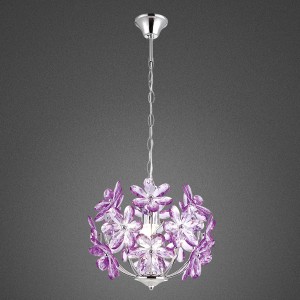 Lampa wisząca GLOBO PURPLE 5143