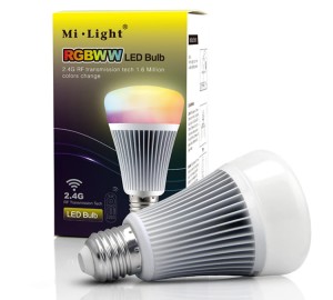 ŻARÓWKA WiFi E27 8W RGB + CCT LED 
