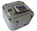 GENERATOR ŚWIATŁA LED RGB KOLOROWY 27W RF MIGOTANIE GWIAZD