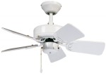 BIAŁY WENTYLATOR ROYAL 76 cm casa fan