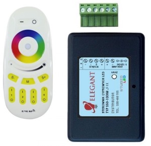 Milight FUT096 RGB CCT + S50-1000M ELEGANT STEROWNIK CYFROWY MUZYCZNY
