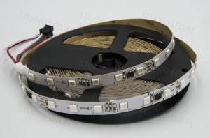 TAŚMA LED RGB CYFROWA 24V WS2811 60d/m IP20 1mb 