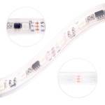TAŚMA LED RGB CYFROWA 12V WS2811 30d/m IP67 5mb