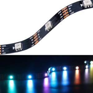 Taśma RGB 30 led smd 5050 IC IP20 5mip20 cyfrowa 30 pikseli na 1m WS2813 5V 