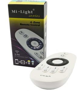 Pilot RF radiowy 4 Strefy do ściemniacza Milight