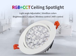 SPOTLIGHT SUFITOWY SMART LED RGB+CCT 9W MiLight FUT062