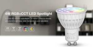 ŻARÓWKA GU10 RGB+CCT WiFi SMART LED MiLight FUT103 