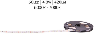TAŚMA PREMIUM 12V SMD2835 60 LED 6000-7000K