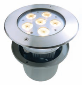 Lampa do montażu w podłożu HP II 6000K