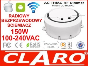 STEROWNIK  ŚCIEMNIACZ LED CL-100SAC  1x150W 100-240VAC