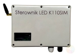 K110 SIM STEROWNIK GSM TAŚM CYFROWYCH LED RGB 