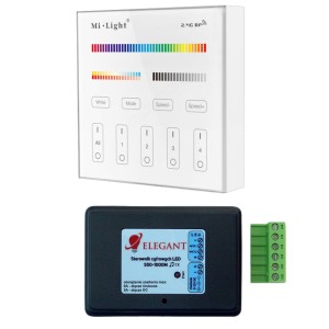 Milight FUT092 RGB CCT + S50-1000M ELEGANT STEROWNIK CYFROWY MUZYCZNY 