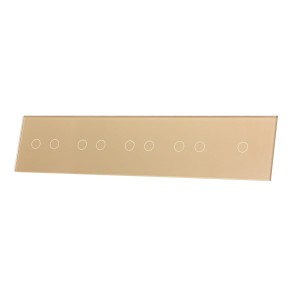 SZAMPAŃSKI METALIZOWANY PANEL SZKLANY 1+2+2+2+2 7012222-63 livolo