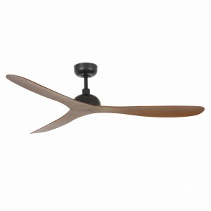 Wentylator sufitowy GOTLAND Czarno-drewniany  SMART 33447WP