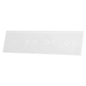701222-61 Biały panel szklany 1+2+2+2 LIVOLO