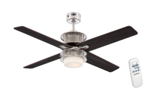 OSCAR LED z pilotem, wentylator sufitowy 