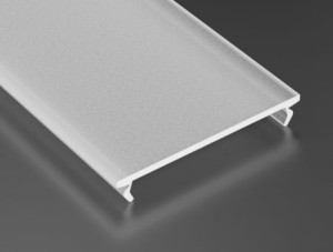 Klosz do profilu LUMINES WIDE PMMA FROST ML