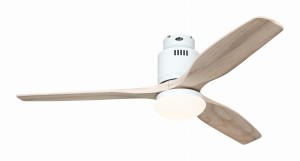 Wentylator Aerodynamix Eco 132 WE naturalne drewno/biały