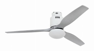 Wentylator Aerodynamix Eco 132 WE srebrny/biały