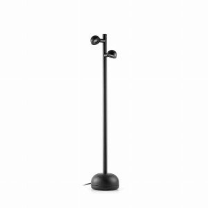 BROT Czarna lampa ogrodowa stojąca  71253