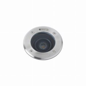 GEISER LED srebrna wpuszczana oprawa kolor inox Faro70308