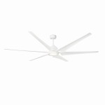 Wentylator sufitowy CIES LED Biały z silnikiem DC SMART Faro 33512WP-1