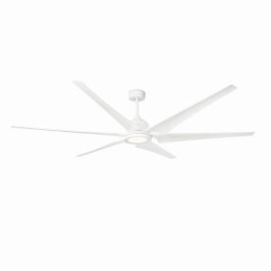 Wentylator sufitowy CIES LED Biały z silnikiem DC FARO 33512-1