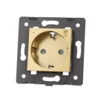 WG-71EU-ZIGBEE-63 Moduł gniazda elektrycznego 16A LIVOLO ZigBee - złoty