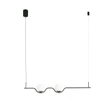 Lampa wisząca LE VITA LED Czarna By Nahtrang Faro 29696