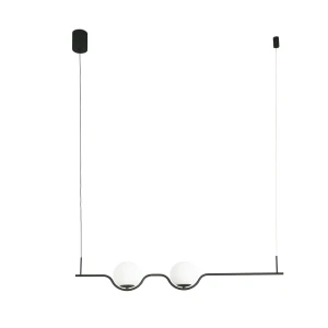 Lampa wisząca LE VITA LED Czarna By Nahtrang Faro 29696