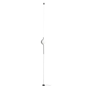 LE VITA LED Czarna lampa wisząca/podłogowa By Nahtrang Faro 29699
