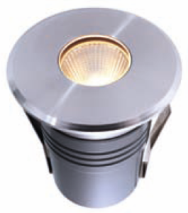 Lampa do montażu w podłożu (okrągła) IP67 5W Easy COB II, 3000K -ciepła biel