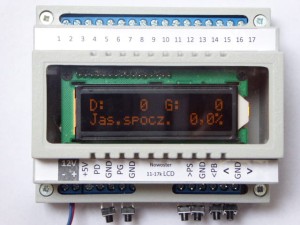  Sterownik schodowy LED 11-17k LCD  J