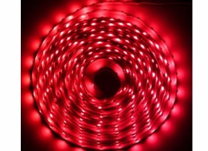 TAŚMA LED CZERWONA 3528 300LED 24W