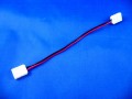 ZŁĄCZKA KĄTOWA PODWÓJNA Z KABELKIEM DO TAŚMY LED 8mm 3528